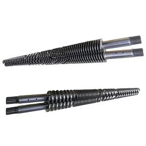 SJSZ-cilindro cónico de doble tornillo para perfil de tubería de PVC, 65/132, 80/156, 80/143, 92/188