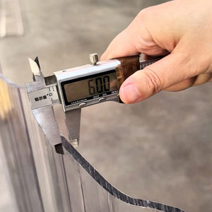 Light Weight 0.8-2.5mm Plastic Transparent Roofing <strong>Polycarbonate</strong> / PC Corrugated <strong>Sheet</strong> - Product Image 2