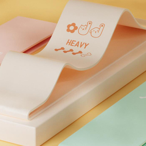 Yetful mẫu miễn phí Tùy chỉnh màu đàn hồi nhiệt làm việc ra hip kháng Silicone tập thể dục chống lại ban nhạc cho chân - Product Image 3