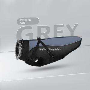 Chaleco Deportivo <span class=keywords><strong>para</strong></span> Perro, Acolchado de Algodón, Reflectante, Transpirable, Cálido y Grueso, Impermeable <span class=keywords><strong>para</strong></span> Invierno, <span class=keywords><strong>Ropa</strong></span> <span class=keywords><strong>para</strong></span> Exteriores, Económico - Product Image 4