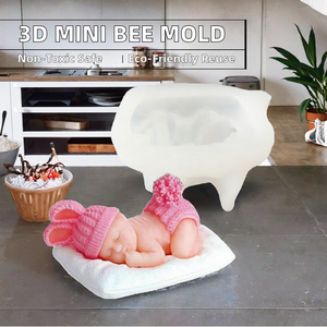 Meka Eco-Friendly Non-Toxic Scented Silicone Peony Flower <b>Mold</b> Resin Cake Soap <b>Candle</b> Tools Stocked Single Piece Elegant Design - Product Image 2