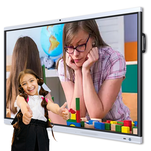 Nouveau modèle 86 - Panneau interactif intelligent pour projets, écran LCD 4K, Mini PC Android/Windows, Tableau intelligent pour réunions d'entreprise - Vente en gros - Product Image 4