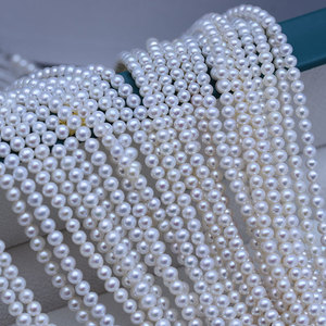 Collier pendentif en perles doubles blanches de 6 à 12 mm de Zhuji Danshui, argent S925 avec une forte brillance, faibles défauts, provenant de Xiang Jewelry Supply - Product Image 3