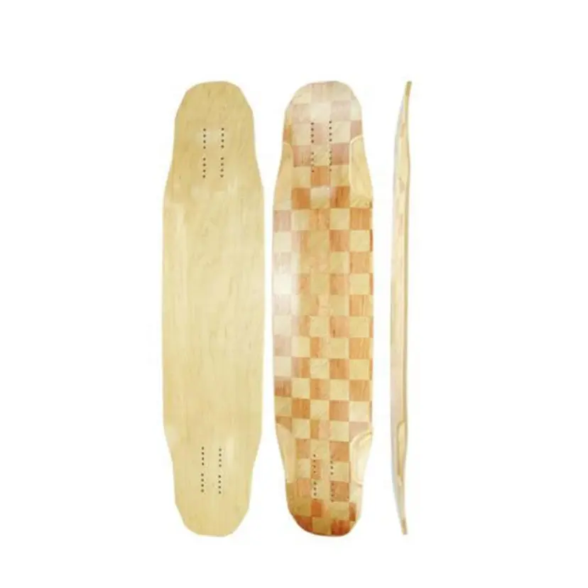 Produsen monskate 100% Maple Kanada papan selancar papan selancar dek panjang untuk Skateboard