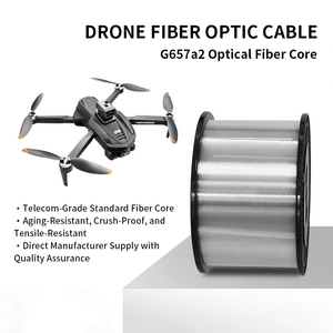 Transparentes G657A2 Singlemode-Glasfaserkabel für Drohnen-UAV-Langstrecken-Datenübertragung - Product Image 2