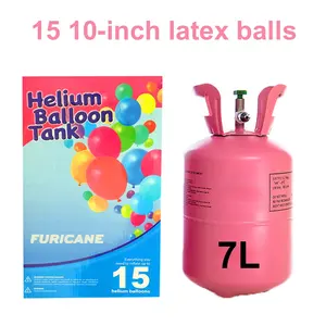 Helium Wholesale 7L 13L 22L Helium Tanks Filled With 15 30 50 Balloon Helium Tanks For Balloon Christmas Party Parties