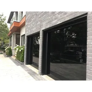 Blh-108 알루미늄 유리제 차고 문 거울 집과 별장을 위한 유리제 차고 문 차고 문 장벽 현대 디자인