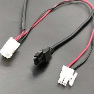 OEM 주문 4.2mm 피치 직사각형 케이블 Molex 소형 적합 Jr 5557 시리즈 4 위치 주름 연결관 철사 마구에 의하여 주조되는 케이블 - Product Image 4