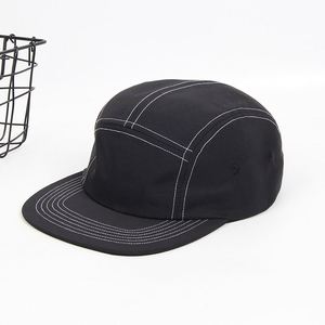 Gorra de Béisbol Personalizada con Logotipo Bordado, Gorra Trucker de 5 Paneles de Alta Calidad en Color Liso para Hombre y Mujer, Venta al Por Mayor - Product Image 3
