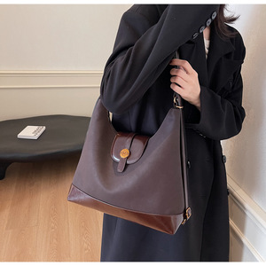 Elegante Mochila De mujer colorblock con diseño de color contrastante, perfecta para el uso diario - Product Image 4