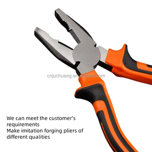 Alicates de combinación industriales DIY de gran venta, acero al carbono OEM personalizable con mango de plástico, sistema de medición métrica - Product Image 3