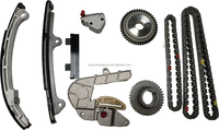 12PCS Timing Chain Kit untuk Mesin Niss an QR25DE 2.5L OE 13028-6N20A 13070-6N21A Suku Cadang Pengganti Mesin Mobil