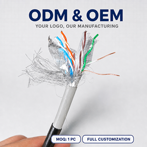 <span class=keywords><strong>Cable</strong></span> <span class=keywords><strong>de</strong></span> <span class=keywords><strong>Red</strong></span> Impermeable para Interiores/Exteriores CAT7 <span class=keywords><strong>de</strong></span> 305m (1000 pies), <span class=keywords><strong>8</strong></span> Conductores <span class=keywords><strong>de</strong></span> Cobre Puro, 23awg, Directo <span class=keywords><strong>de</strong></span> Fábrica - Product Image 4