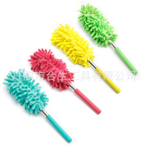 Mini Chenille <b>Duster</b> 25-75cm Telescopic Detachable Washable For Furniture Cleaning - Product Image 5