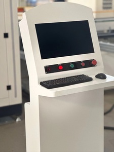 Línea de Producción de Puertas y Ventanas de Aluminio YBKE, Máquina de Corte y Fresado CNC Controlada por PLC de Alta Precisión - Product Image 3