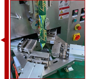 Tự động sô cô la đậu phộng tam giác Túi snack hạt máy đóng gói cho đường - Product Image 5