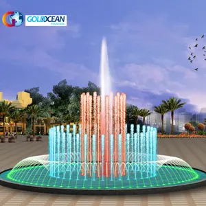 2025 Venta caliente nuevo diseño libre piscina estanque música baile fuente de agua - Product Image 3