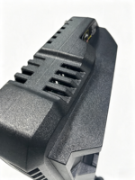 Chargeur de batterie Li-ion OEM ODM 14,4V-18V 2A-6A compatible avec Makita, remplacement DC18RD, charge avec plusieurs prises de sortie
