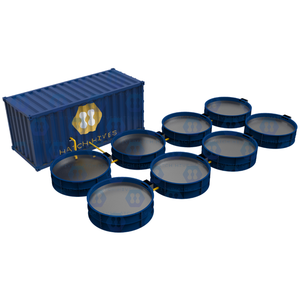 Mô hình nuôi trồng thủy sản công nghiệp mới của "container đặc biệt + AO sinh thái" RAS hệ thống trang trại cá với thiết bị thiết kế tùy chỉnh - Product Image 1