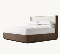 Ensemble de salle à manger en bois de chêne moderne TG Sassanid OEM avec design géométrique pour une utilisation en extérieur