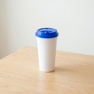 Spillproof PP Plastic <b>Cup</b> with Lid <b>Reusable</b> Travel Tumbler Eco Friendly Iced Coffee Tea Mug Drinks Milkshake - Product Image 1