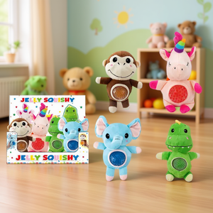 MAZZEO GIOCATTOLI Juguetes de Peluche Blandos de Gelatina de 17cm, Antiestrés para Niños de 2 a 4 Años, Italia - Product Image 3