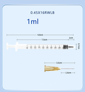 Jeringas y Agujas Veterinarias al por Mayor, Personalizadas, Económicas, con Certificación CE e ISO, OEM, de 1ml, 2ml, 3ml, 5ml, 10ml, 20ml, 50ml y 60ml - Product Image 5