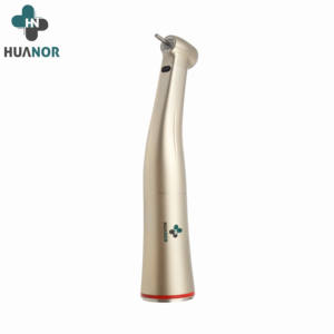 Manipolo Dentale Contrangolo 1:5 a Bassa Velocità con Triplo Spray d'Acqua e Fibra Ottica in Titanio - Product Image 1