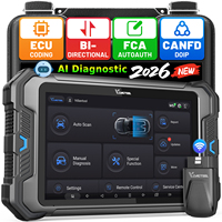 Stock UE VDIAGTOOL VD80BT Lite Outils de mécanique automobile Scanner de diagnostic de véhicule OBD2 Outil de codage ECU et d'ajustement de la papillon des gaz