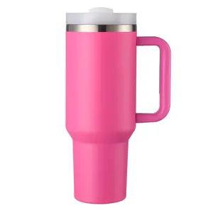 CUPPARK 40oz Outdoor Double Wall Stainless Steel Vacuum Metal Cup Travel Coffee Mug