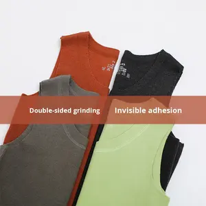 KATONGMIER Sous-vêtements pour filles automne-hiver, double face, thermiques, respirants, antibactériens, velours brossé allemand, épaissi, <span class=keywords><strong>Duron</strong></span> - Product Image 5