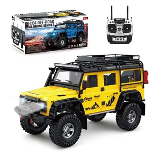 HG-P411 PRO amélioré son lumière fumée 1:10 2.4G 4WD D110 chenille radiocommande escalade camion jouets 1/10 grand RC 4X4 hors route voiture