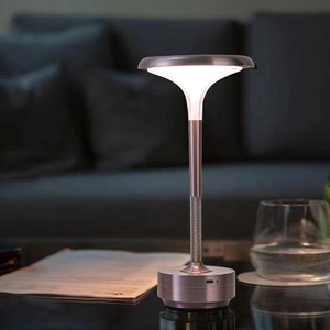 Rechargeable I-Shaped Table <strong>Lamp</strong> in Cafe <strong>Red</strong> with Blue Atmosphere Light Online New Cross-Border Book Ornaments Table <strong>Lamps</strong> - Product Image 4