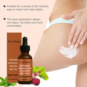 Sérum d'amélioration du butin 60ml-Extrait d'ashwagandha pour la vitalité et le renforcement de l'élasticité de l'huile de gingembre - Product Image 4