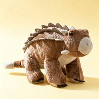 Serie de Muñecos de Dinosaurios Clásicos Transfronterizos: Pterodáctilo, Parasaurio, Tiranosaurio Rex, Muñeco de Peluche Hecho a Mano para Navidad