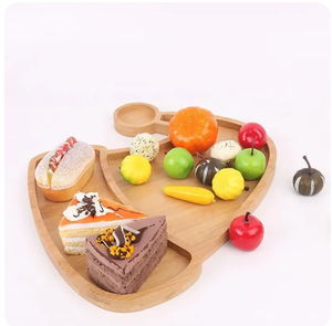 Dessin animé en bois décoration de noël <span class=keywords><strong>plateau</strong></span> de rangement aliments apéritifs collation Desserts plateaux à <span class=keywords><strong>sushi</strong></span> <span class=keywords><strong>plateau</strong></span> à biscuits de noël - Product Image 4