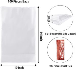 Sacs thermorétractables BOPP transparents, résistants à l'humidité, sur mesure, impression en héliogravure, emballage cadeau pour bouteilles de vin et produits chimiques quotidiens - Product Image 5