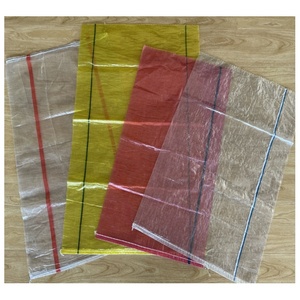 Trong suốt <span class=keywords><strong>PP</strong></span> dệt túi màu sắc tự nhiên <span class=keywords><strong>PP</strong></span> dệt Túi khâu cho củi - Product Image 1