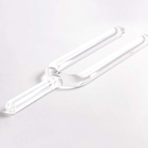 Tenedor de afinación de cristal de cuarzo transparente de 512 HZ para el cuidado Personal de belleza Tenedor de afinación de vidrio de alta pureza para Perfect Note E <span class=keywords><strong>Solar</strong></span> <span class=keywords><strong>Plexus</strong></span> - Product Image 3