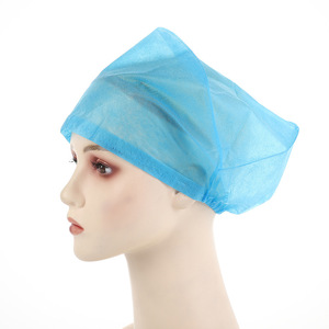 Disposable caps/<b>head</b> <b>covers</b>, non-woven breathable kitchen hair caps, workshop dustproof work caps, dustproof dome caps - Product Image 1