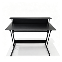 Bureau d'ordinateur ergonomique en gros, 120 cm, en forme de Z, table de jeu avec support pour écran, pour les joueurs, le bureau et les étudiants