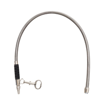 Pompe gastrique vétérinaire pour bovins, moutons, chevaux - Pompe à médicaments en acier inoxydable 304 avec tube de 150 cm