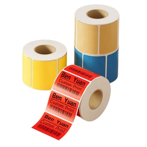 Mới đến tùy chỉnh Màu nhiệt nhãn dán cuộn với nhãn mã vạch cho khuyến mãi & triển lãm Sử dụng bán buôn - Product Image 1
