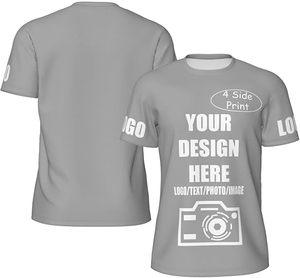 T-shirt en polyester à séchage rapide pour homme, vêtements de sport légers et respirants pour la course à pied, l'entraînement et la salle de sport - Product Image 2