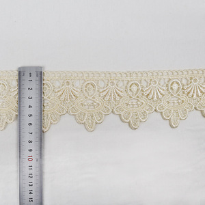 Pizzo Ricamato Yubuyou all'Ingrosso, Pizzo Decorativo da 7cm di Larghezza <span class=keywords><strong>per</strong></span> <span class=keywords><strong>Tende</strong></span>, Bordatura in Pizzo Idrosolubile - Product Image 4