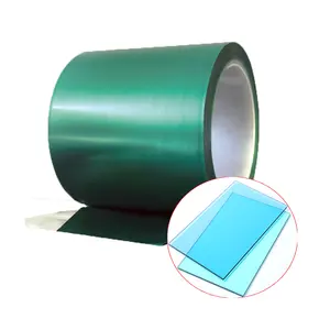 粘着性PE保護フィルムビニールフィルム低ゲル残留物なしで簡単に剥がれる印刷可能なPCPETフィルムの荷物に適用