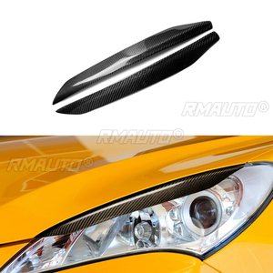 1 Par de Cubiertas Decorativas para Faros Delanteros de Fibra de Carbono para Hyundai Genesis Coupe 2009 2010 2011, Accesorios para Automóviles - Product Image 1