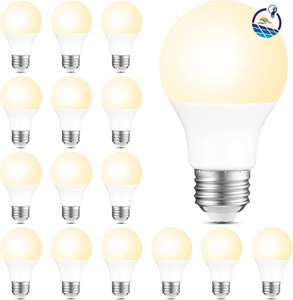 16er-Pack A19 <span class=keywords><strong>LED</strong></span>-Glühbirnen 2700K Warmweiß 8,5W E26 Nicht Dimmbar Schlafzimmer Wohnzimmer Beleuchtung - Product Image 1