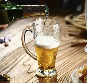 Chope à bière allemande en verre avec logo personnalisé, 600 ml, chopes de football, plusieurs tailles, verres à bière pression pour les jeux sportifs de la <span class=keywords><strong>FIFA</strong></span>, Mega Cup - Product Image 6