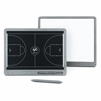 Tableau d'entraînement de basketball électronique portable de 20 pouces, double face, écran LCD, pour l'analyse et la planification